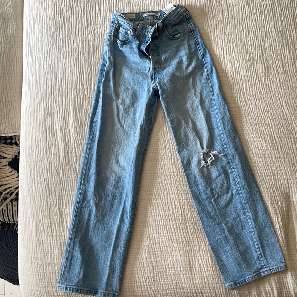 Levi’s straight leg jeans no stretch
